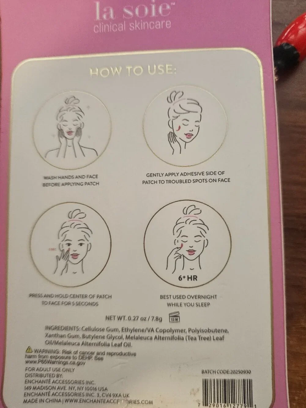 La Soie™ Clinical Skincare “You’re Hot” Blemish Patches – 72 Count